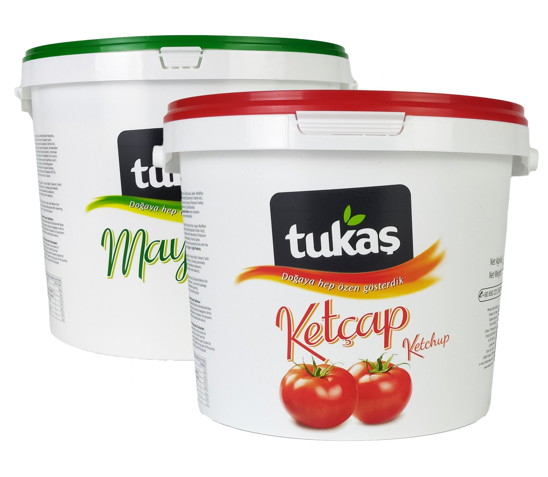 Tukaş Ketçap Mayonez Kova Set