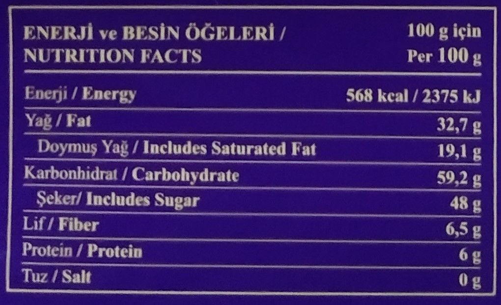 Elit Bitter Çikolata Kuvertür 2,5 Kg