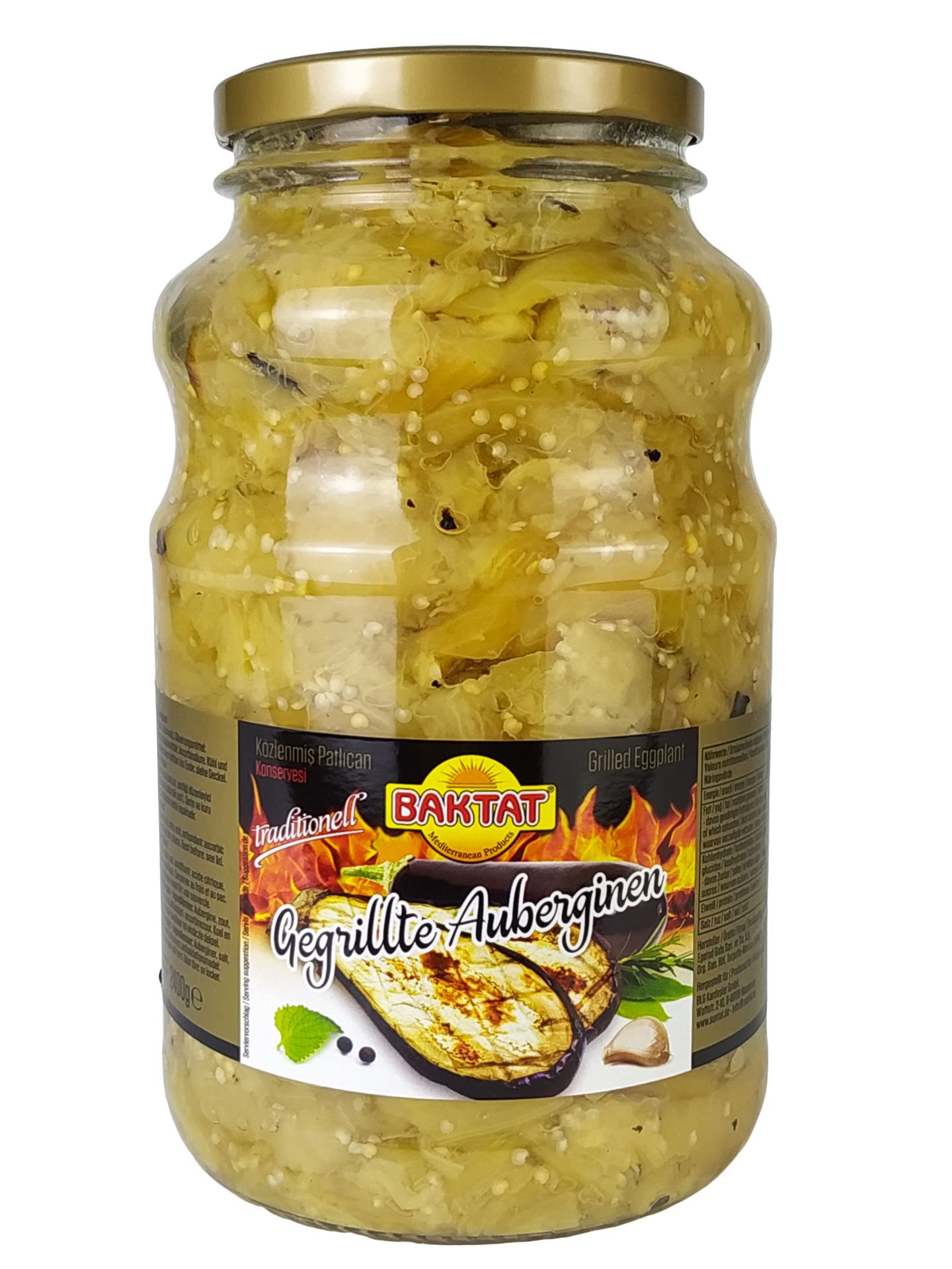 Baktat Közlenmiş Patlıcan 2400 Gram