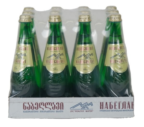 Nabeghlavi Premium Doğal Mineralli Maden Suyu Cam 500 ml x 12 Adet