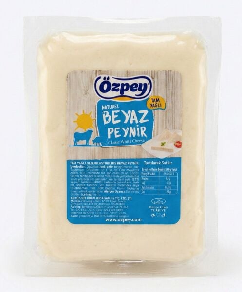 Özpey Klasik Naturel Vakumlu Peynir 10 Kg