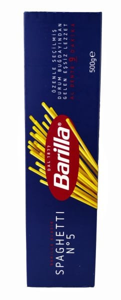 Barilla Spaghetti No:5 500 Gram x 16 Adet