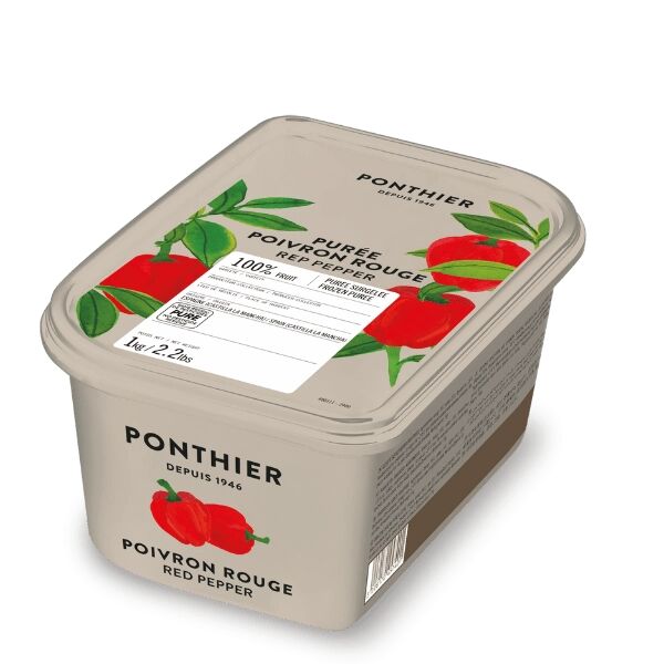 Ponthier Kırmızı Biber Püresi 1 Kg