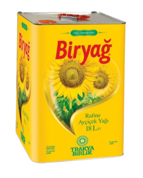 Biryağ Ayçiçek Yağı 18 Litre