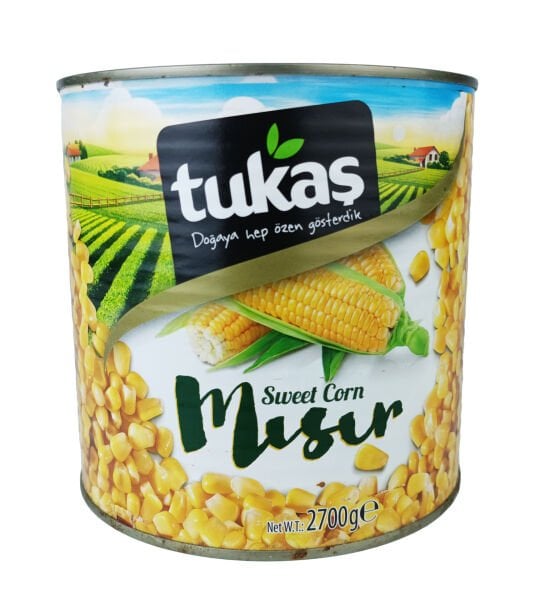 Tukaş Mısır Konservesi 2700 Gram