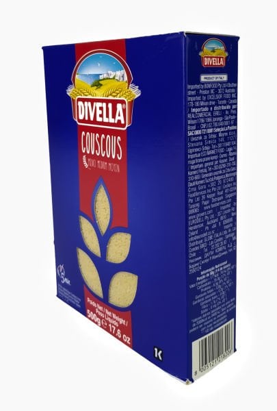 Divella Kuskus Couscous 500 Gram x 12 Adet