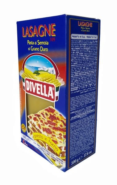 Divella Lazanya 500 Gram x 12 Adet