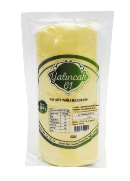 Yalıncak61 Tereyağ 1 Kg