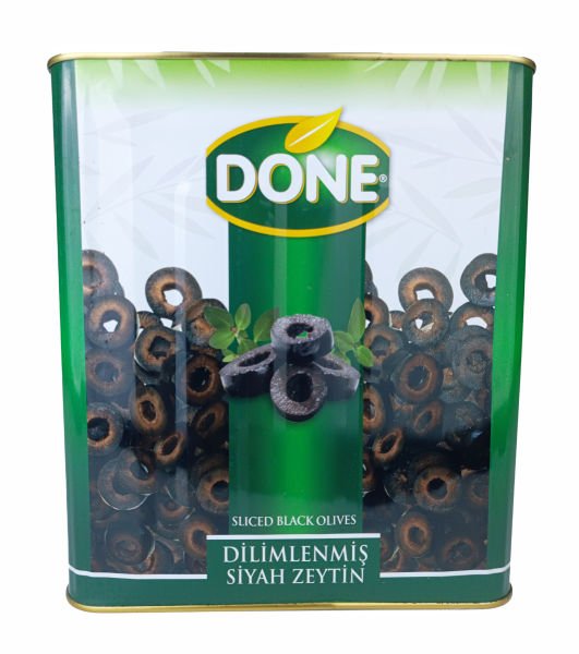Done Dilimli Siyah Zeytin 7,5 Kg Net