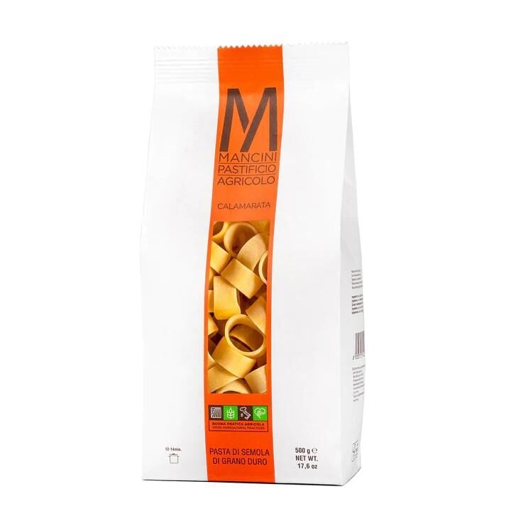 Pasta Mancini Calamarata 500 Gr x 12 Adet