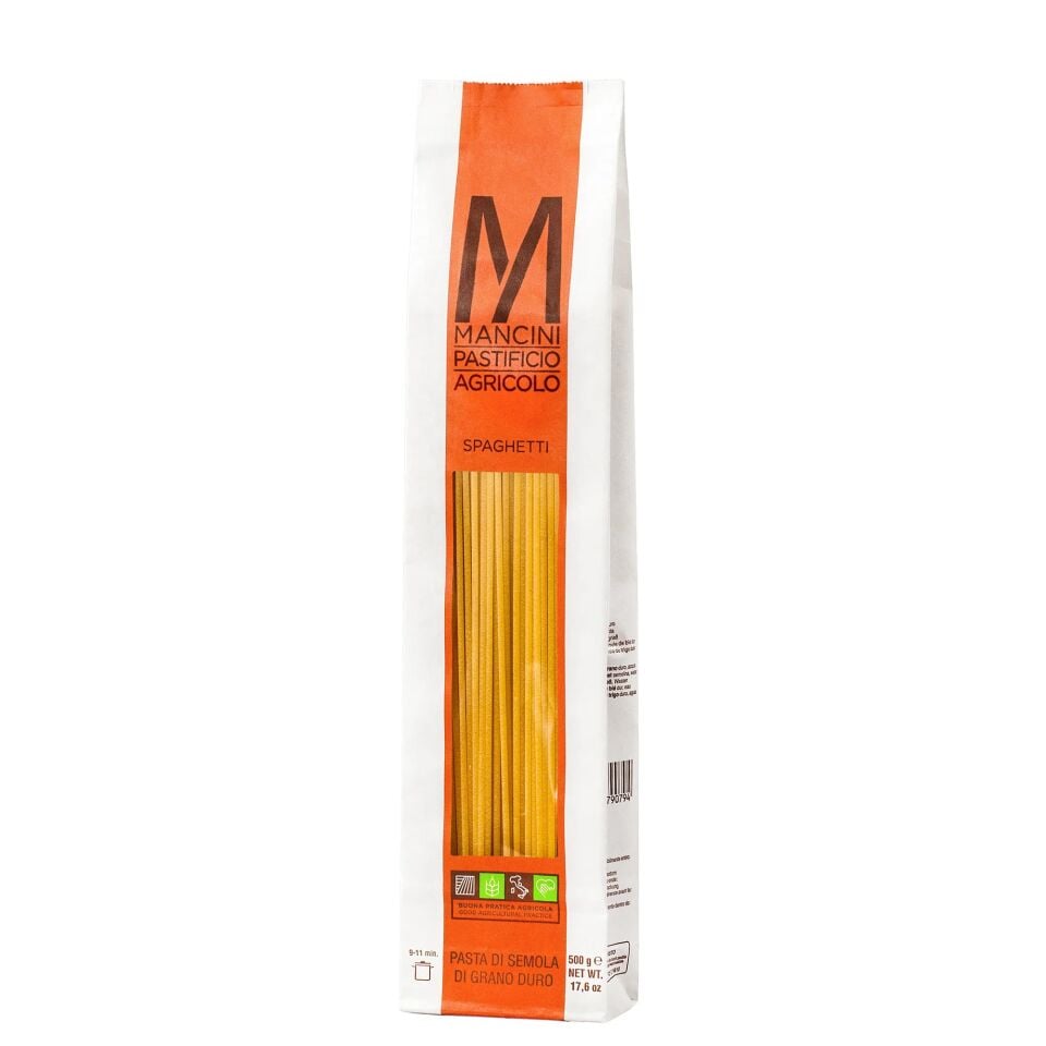 Pasta Mancini Spaghetti Makarna 500 Gr x 12 Adet