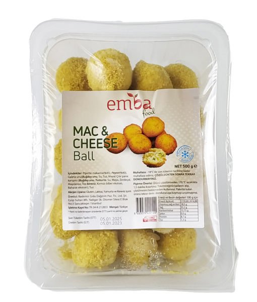 Emba Mac&Chees 500 Gram x 12 Adet