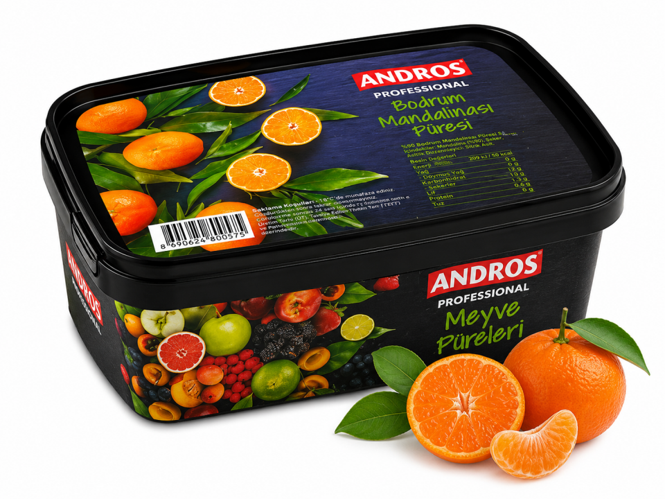 ANDROS Mandalina Püresi  1 Kg X 4 Ad (WEB)