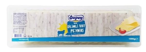 Özpey Dilimli Tost Peyniri 1 Kg