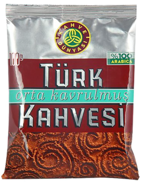 Kahve Dünyası Orta Öğüt Türk Kahvesi 100 Gr x 48 Adet
