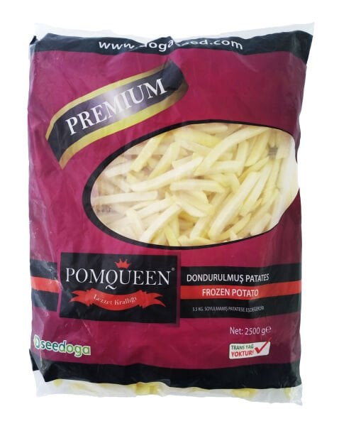 Pomking Premium 9x9 Patates 2,5 Kg x 5 Adet