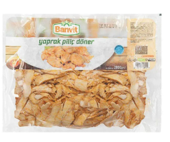 Banvit Donuk Vakumlu Piliç Yaprak Döner 2 Kg x 4 Adet