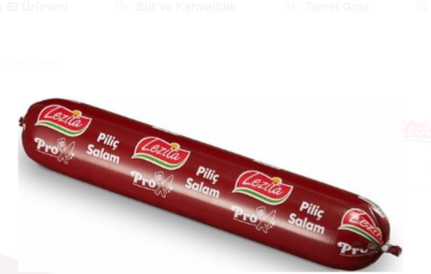 Lezita Büfe Piliç Salam 1 Kg x  12 Adet