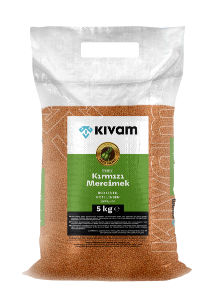 Kıvam Kırmızı Mercimek 5 Kg