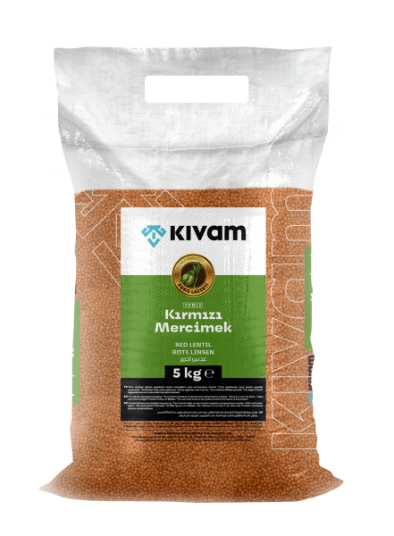 Kıvam Kırmızı Mercimek 5 Kg