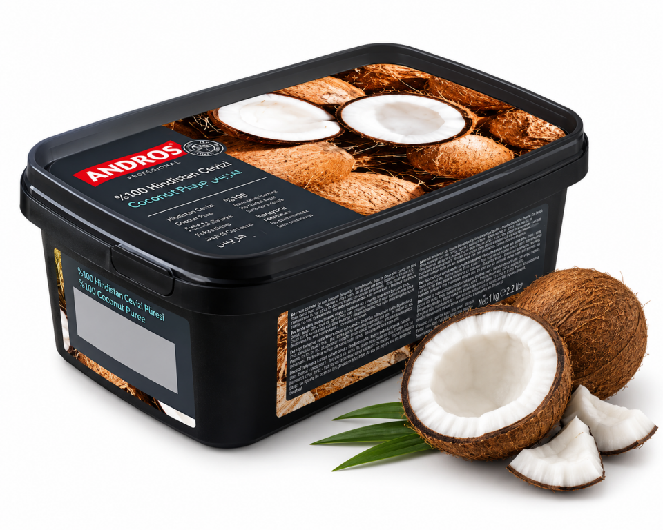 Andros Hindistan Cevizi Püresi 1 Kg