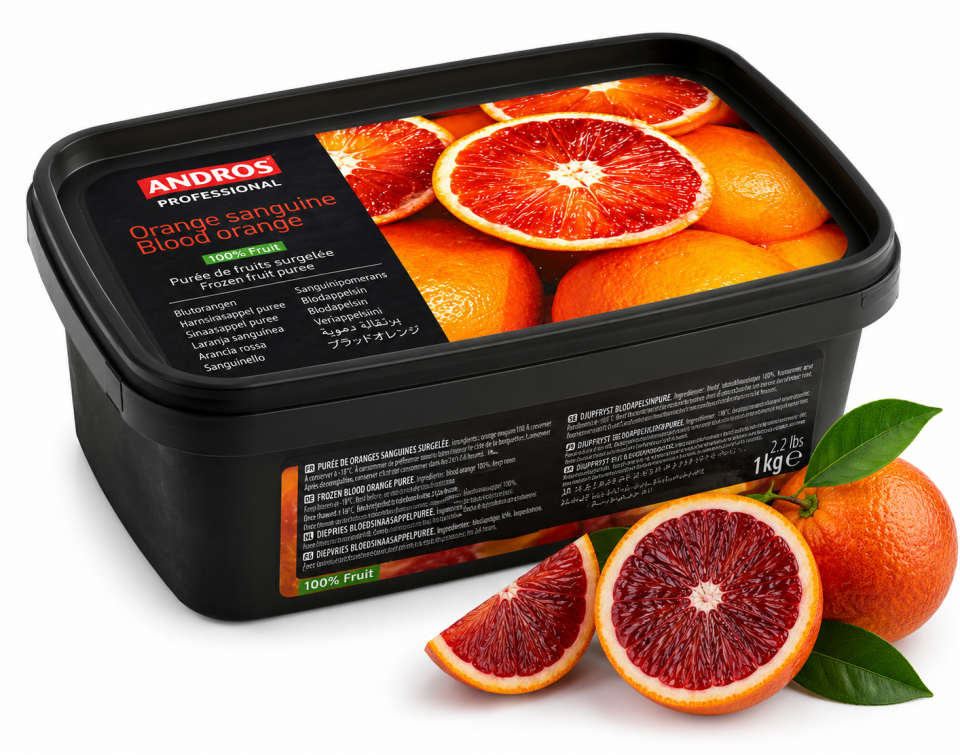 Andros Kan Portakalı Püresi 1 Kg