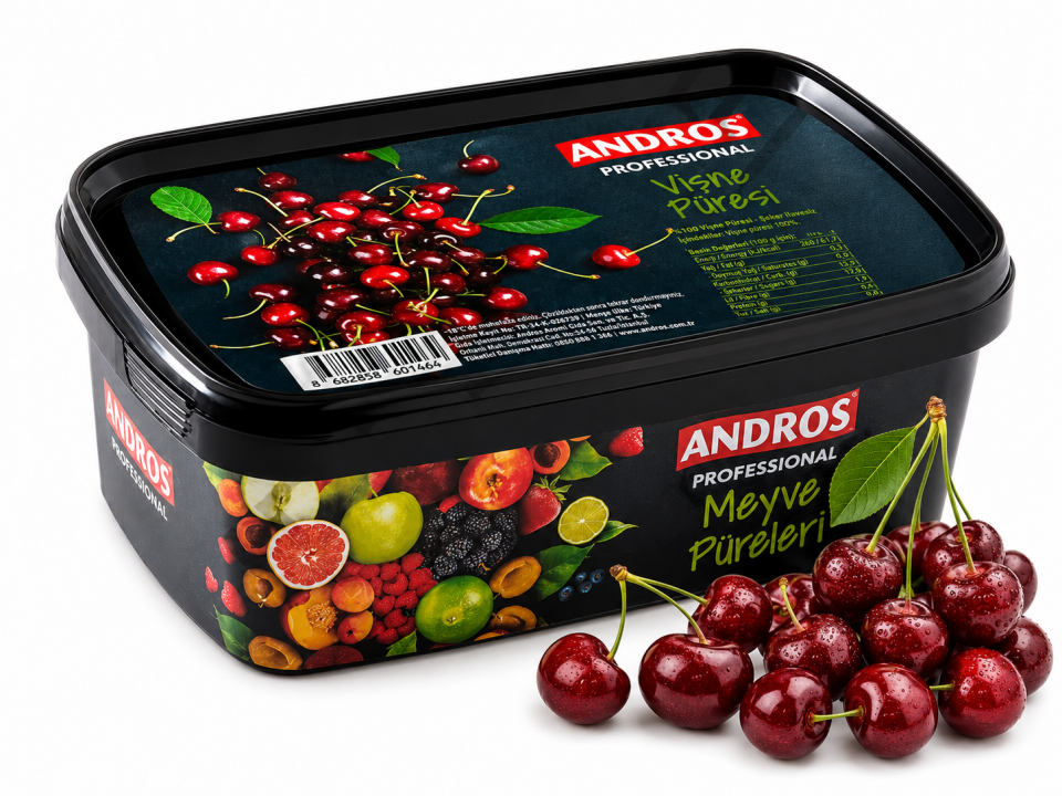 Andros Vişne Püresi 1 Kg