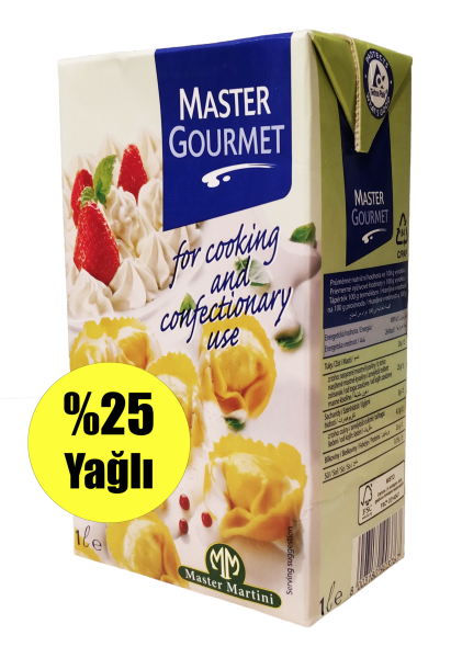 Master Gourmet Krema %25 Yağlı 1 Litre