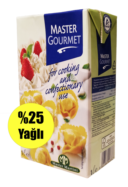 Master Gourmet Krema %25 Yağlı 1 Litre