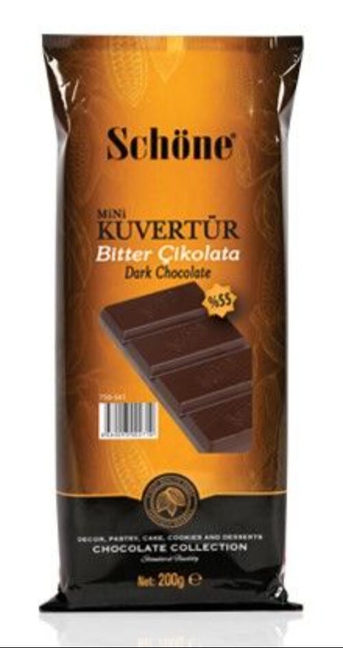 Schöne Ovalette Bitter Kuvertür 2,5 Kg
