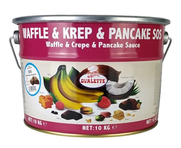 Katsan Ovalette Sütlü Waffle Sos 10 Kg Kova