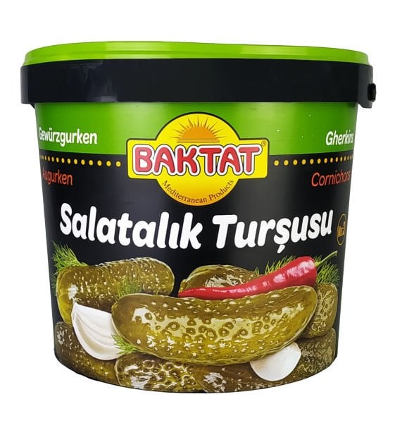 Baktat Turşu Salatalık No3 Net 10 Kg