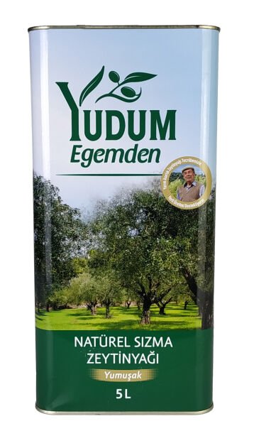 Yudum Egemden Natürel Sızma Zeytinyağı 5 Litre