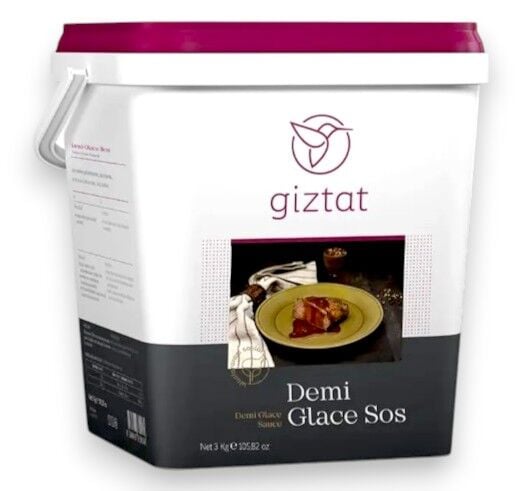 Giztat Demi Glace Sos 3 Kg x 2 Paket (Koli)