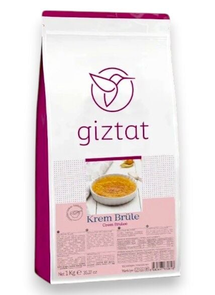 Giztat Krem Brüle 1 kg x 10 Paket (koli)