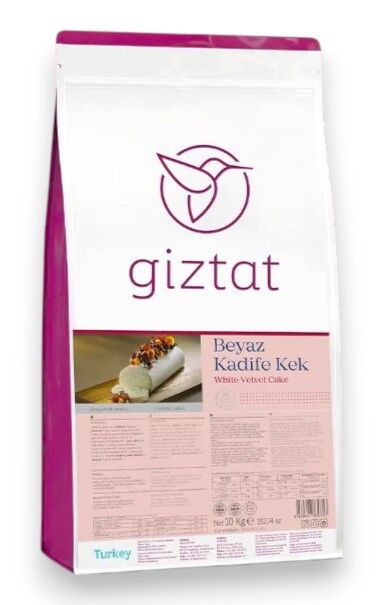 Giztat Kadife Kek Beyaz 10 kg