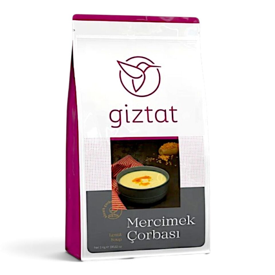 Giztat Mercimek Çorbası 3 Kg x 3 Adet (Koli)