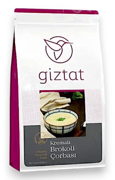 Giztat Brokoli Çorbası Kremalı 3 Kg x 3 Adet (Koli)