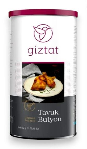 Giztat Tavuk Bulyon 750 Gr x 6 Paket (Koli)