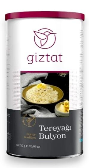 Giztat Tereyağı Bulyon 750 Gr x 6 Paket (Koli)