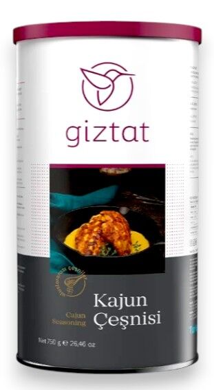 Giztat Kajun Çeşnisi 750 Gr x 6 Paket (Koli)