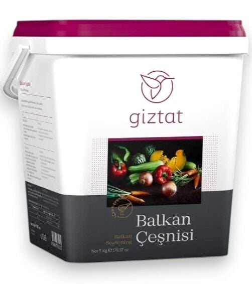 Giztat Balkan Çeşnisi 5 Kg x 2 Paket (Koli)