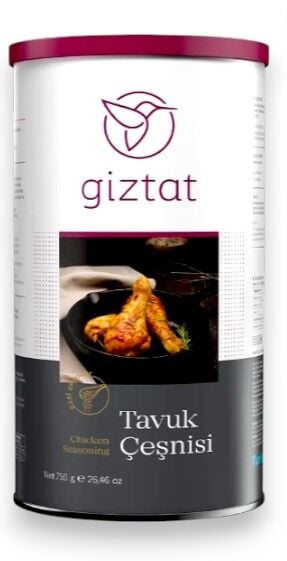 Giztat Tavuk Çeşnisi 750 Gr x 6 Paket (Koli)