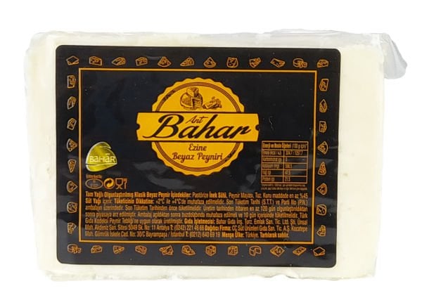 Bahar Vakumlu Ezine Beyaz Peynir 2 Kg