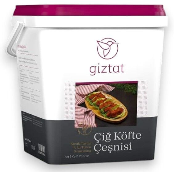 Giztat Çiğ Köfte Çeşnisi 5 Kg x 2 Paket (Koli)