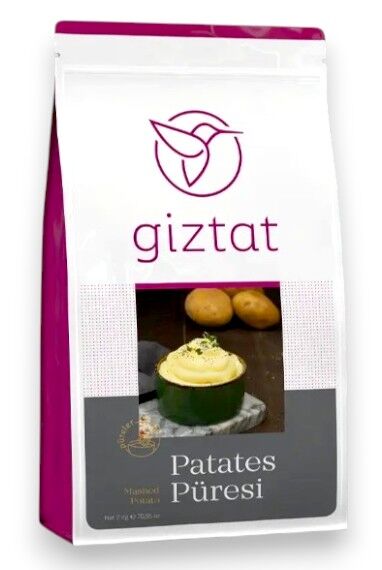 Giztat Patates Püresi 2 Kg x 3 Paket (koli)