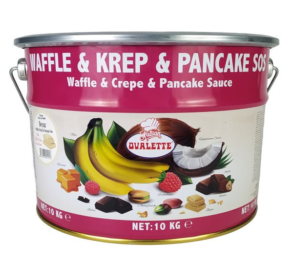 Katsan Ovalette Beyaz Waffle Sos 10 Kg Kova