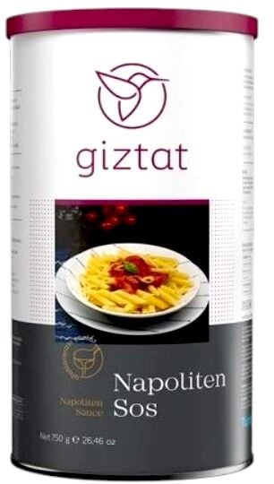 Giztat Napoliten Sos 750 Gr x 6 Paket (Koli)