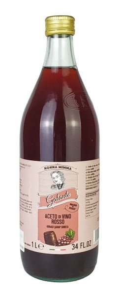 Nonna Mimma Kırmızı Şarap Sirkesi 1 Litre
