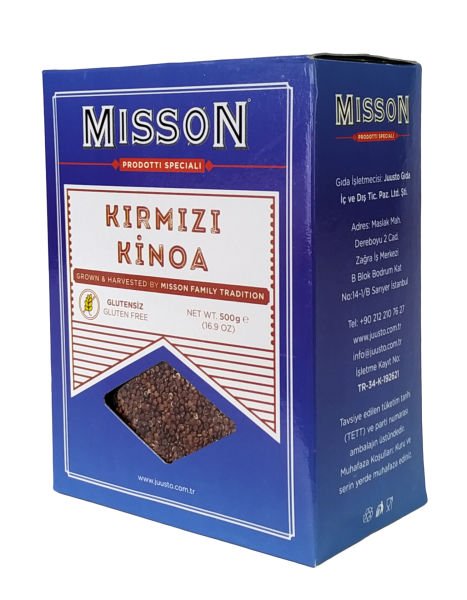 Misson Kırmızı Kinoa 500 Gram